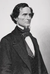 Portrait de Jefferson Davis (détail)